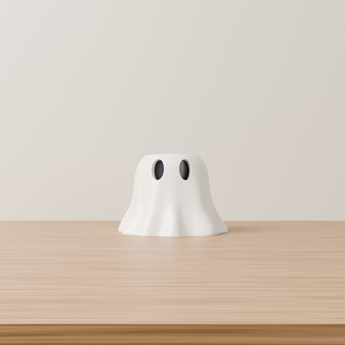 Ghost Planter Pot – Cute Draped Ghost Halloween Planter & Vase - Northern Foundry