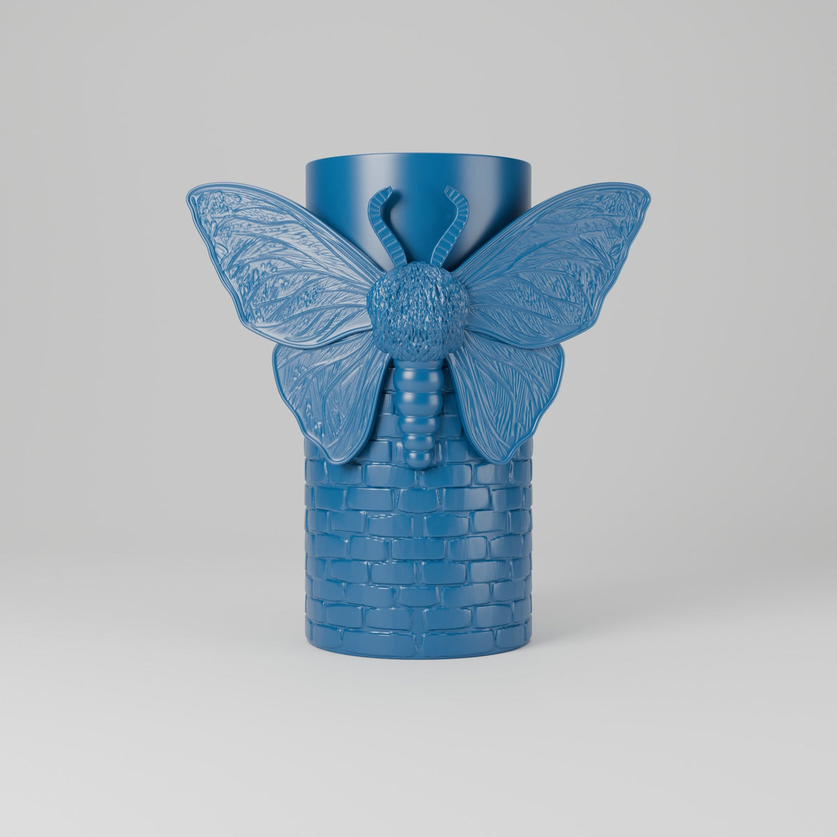 Gothic Moth Brick Vase – Modern Sculptural Vase - Northern Foundry