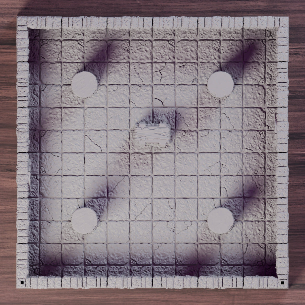 Grand Chamber 8x8" Arena – Dragonlock 28mm Dungeon - Northern Foundry