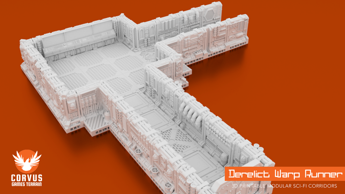 Grimdark Boarding Action Corridors Bundle - Northern Foundry
