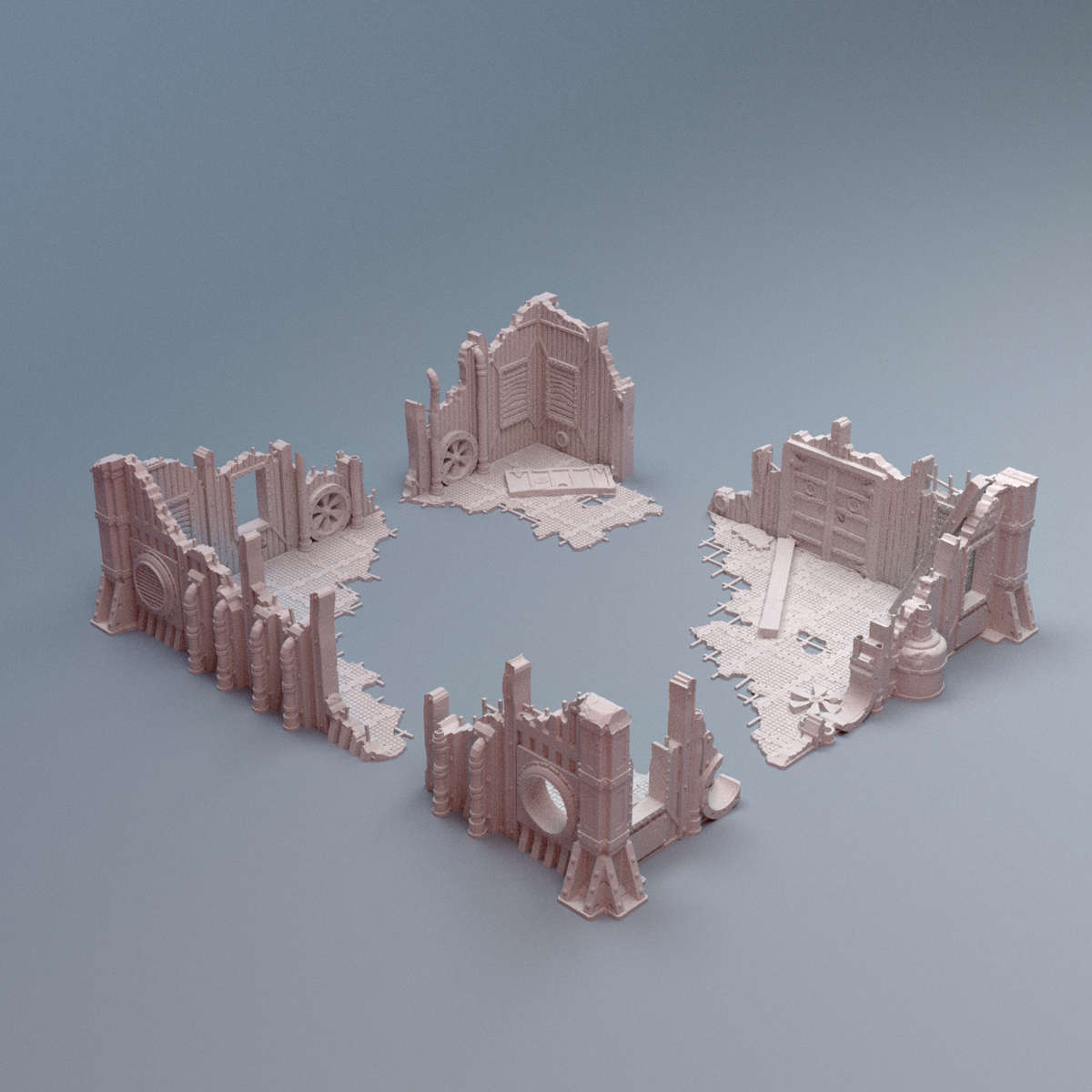Grimdark Gothic Ruins Bundle - Northern Foundry