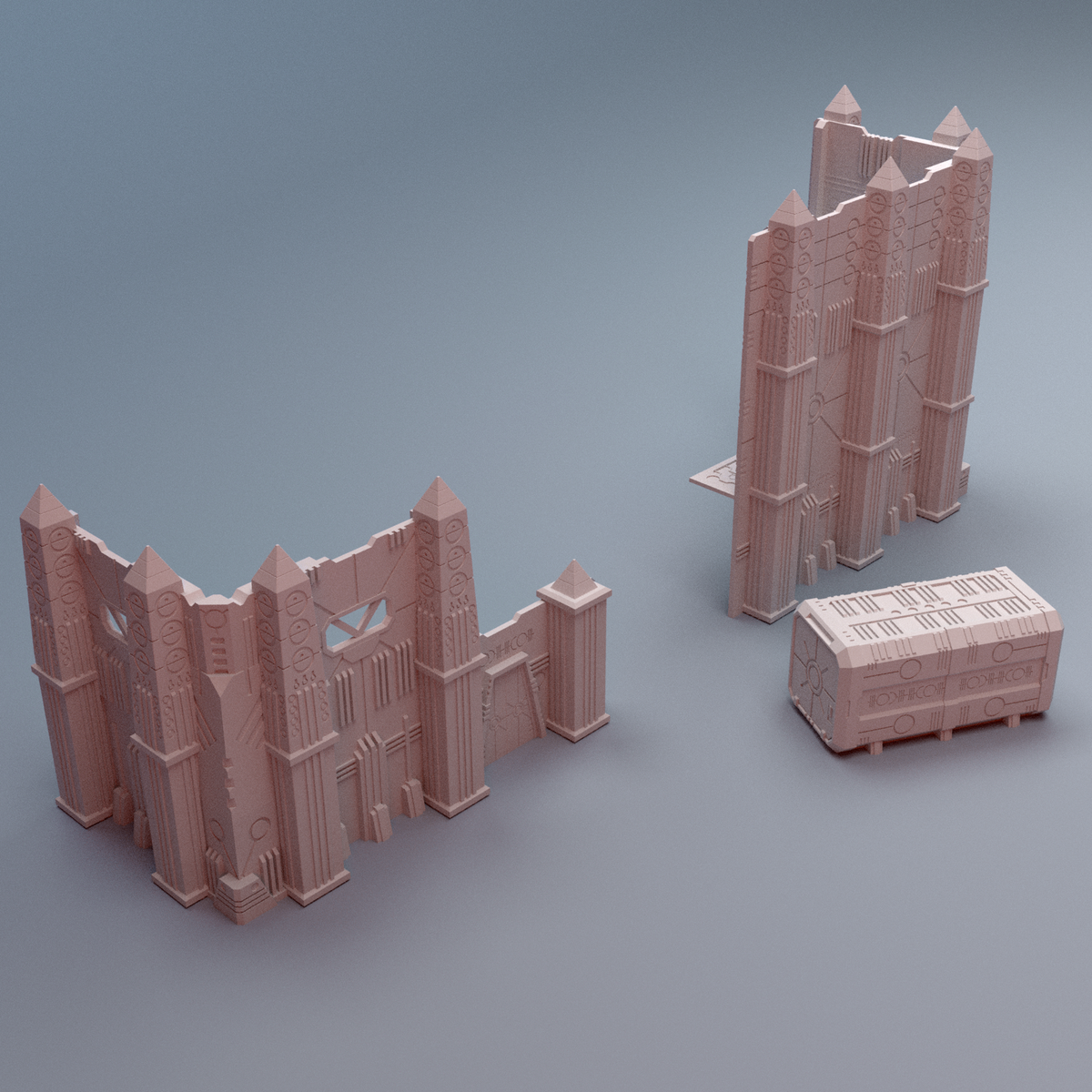Grimdark Tournament Terrain Collection - Northern Foundry