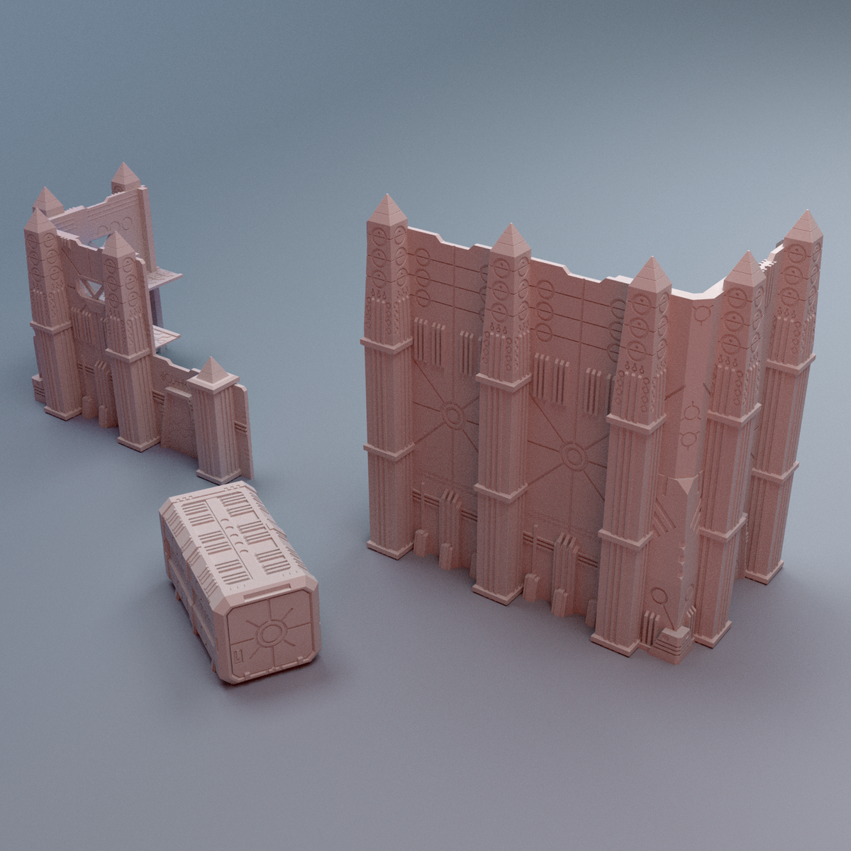 Grimdark Tournament Terrain Collection - Northern Foundry