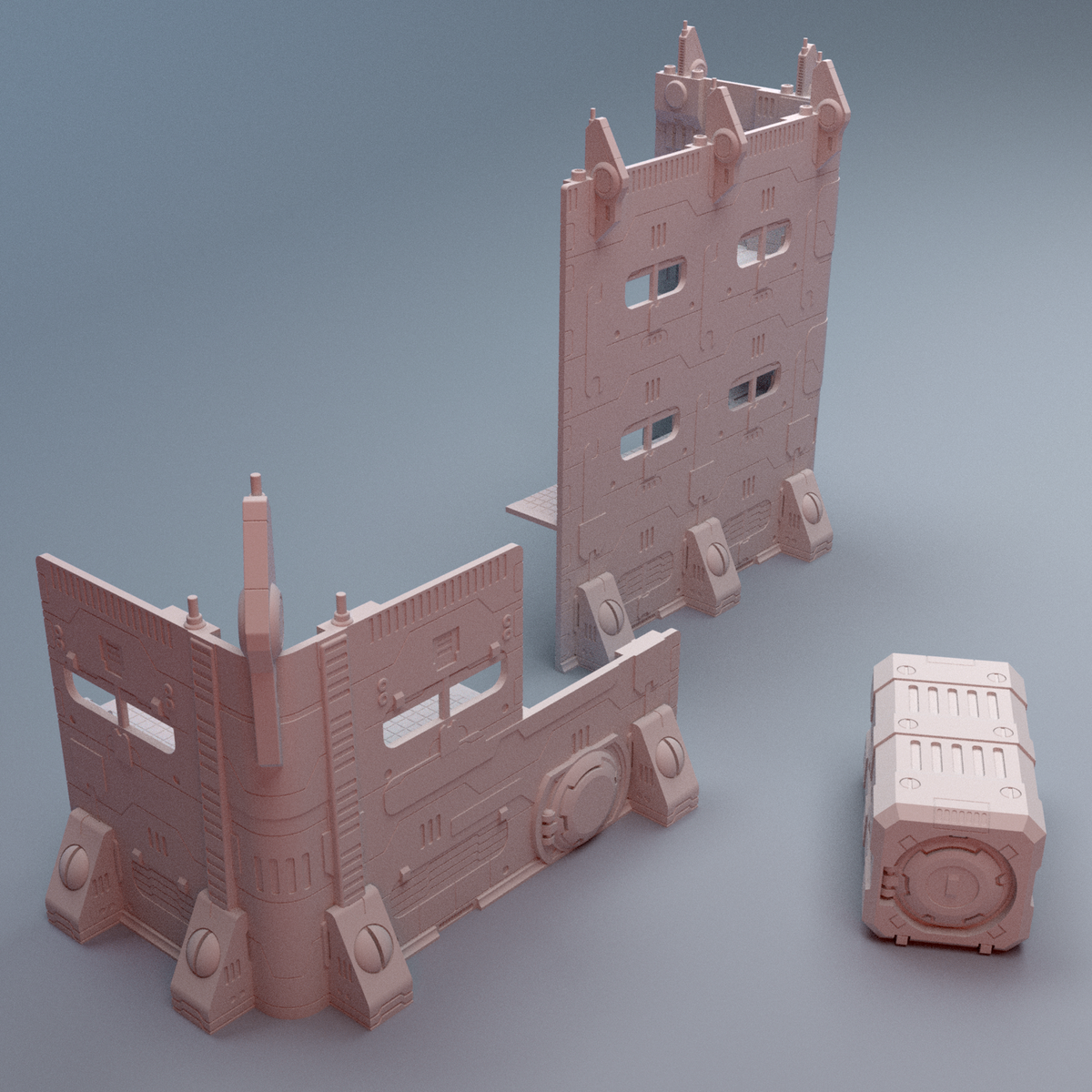 Grimdark Tournament Terrain Collection - Northern Foundry