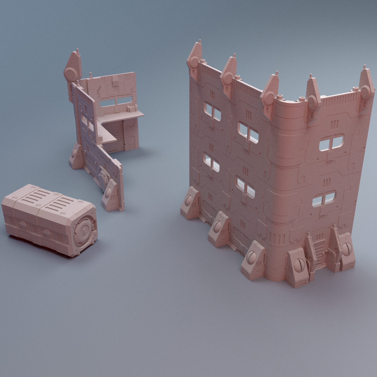 Grimdark Tournament Terrain Collection - Northern Foundry