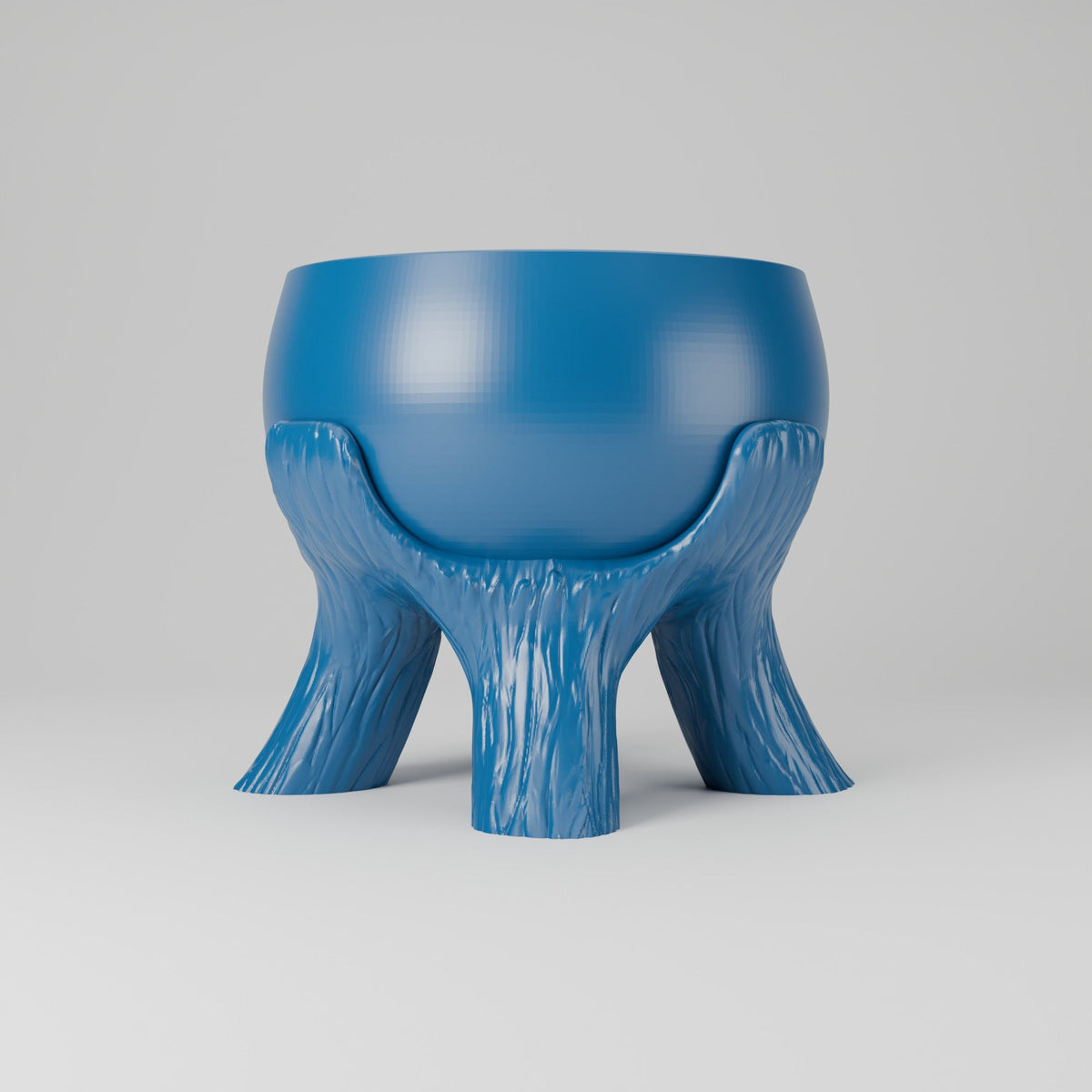 Grove Planter – Round Pot on Tree Trunk Legs - Northern Foundry
