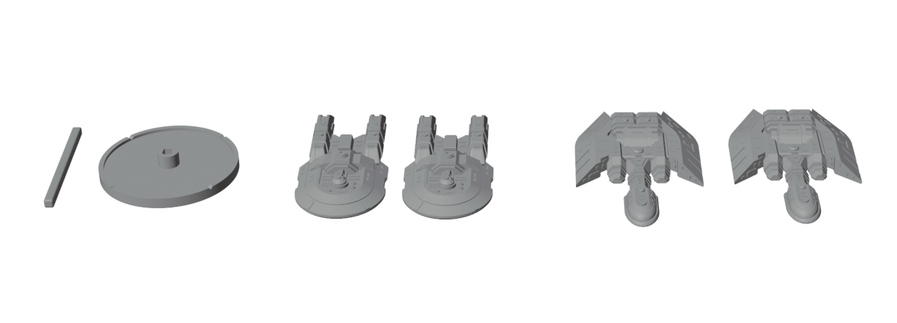 Heavy Hitters | Heavy Cruiser Reinforcement Pack | Fat Dragon Games | Battlefront Valkyrie - Northern Foundry