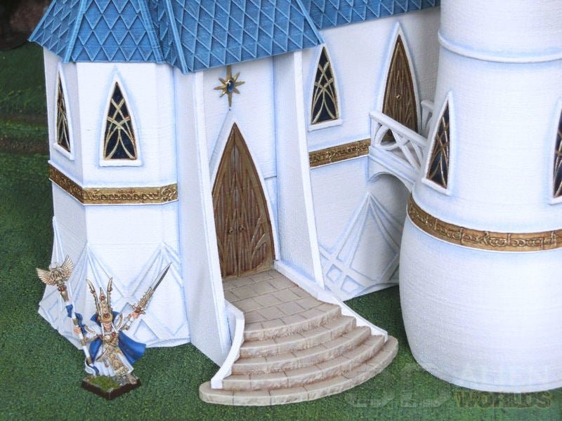 High Elf House & Tower – Elven Fantasy Building (28mm/32mm/40mm) - Northern Foundry