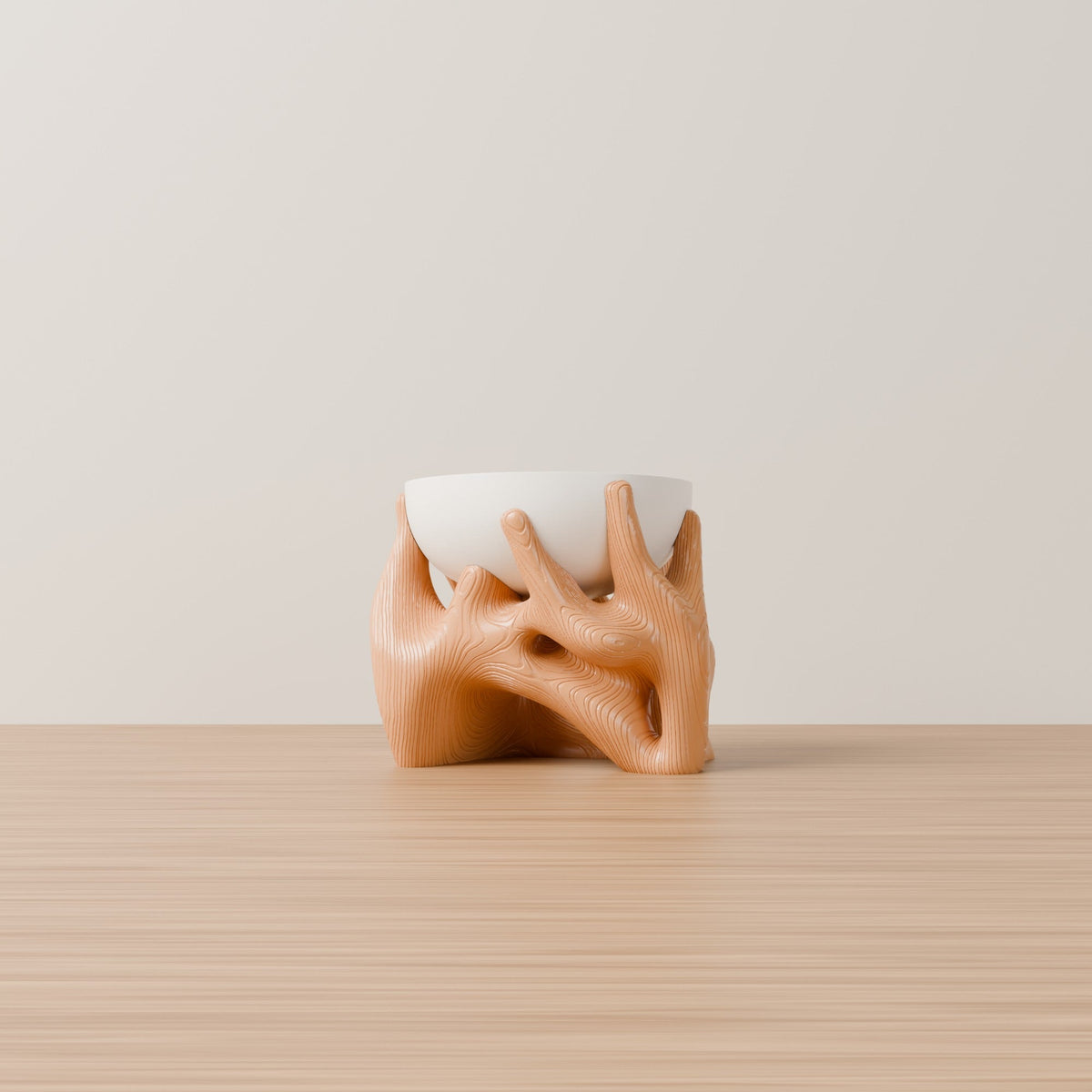 Holding Nature Planter – Bowl on Root-Shaped Stand - Northern Foundry