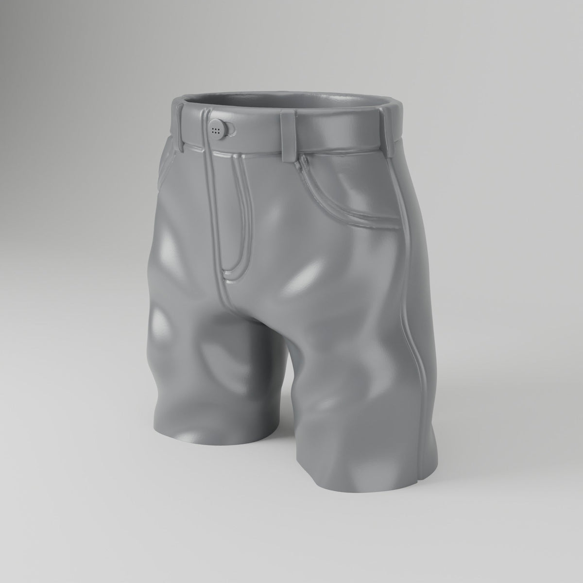 Jeans Planter – Quirky Denim Shorts Plant Pot - Northern Foundry