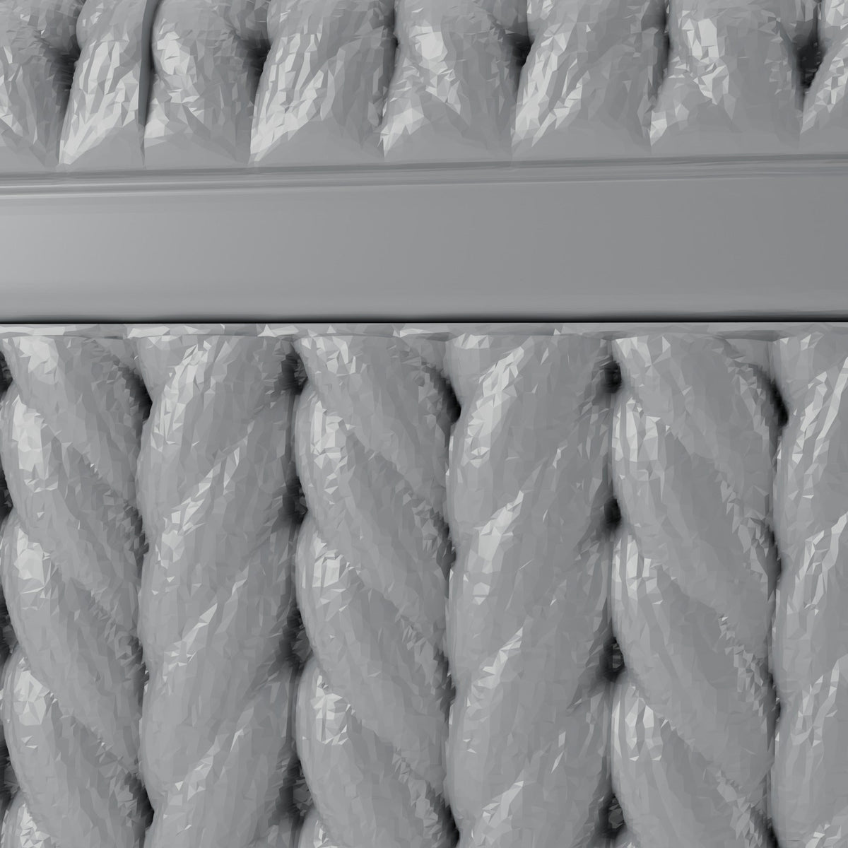 Knitted Winter Storage Box – Cable Knit Lidded Decorative Container - Northern Foundry