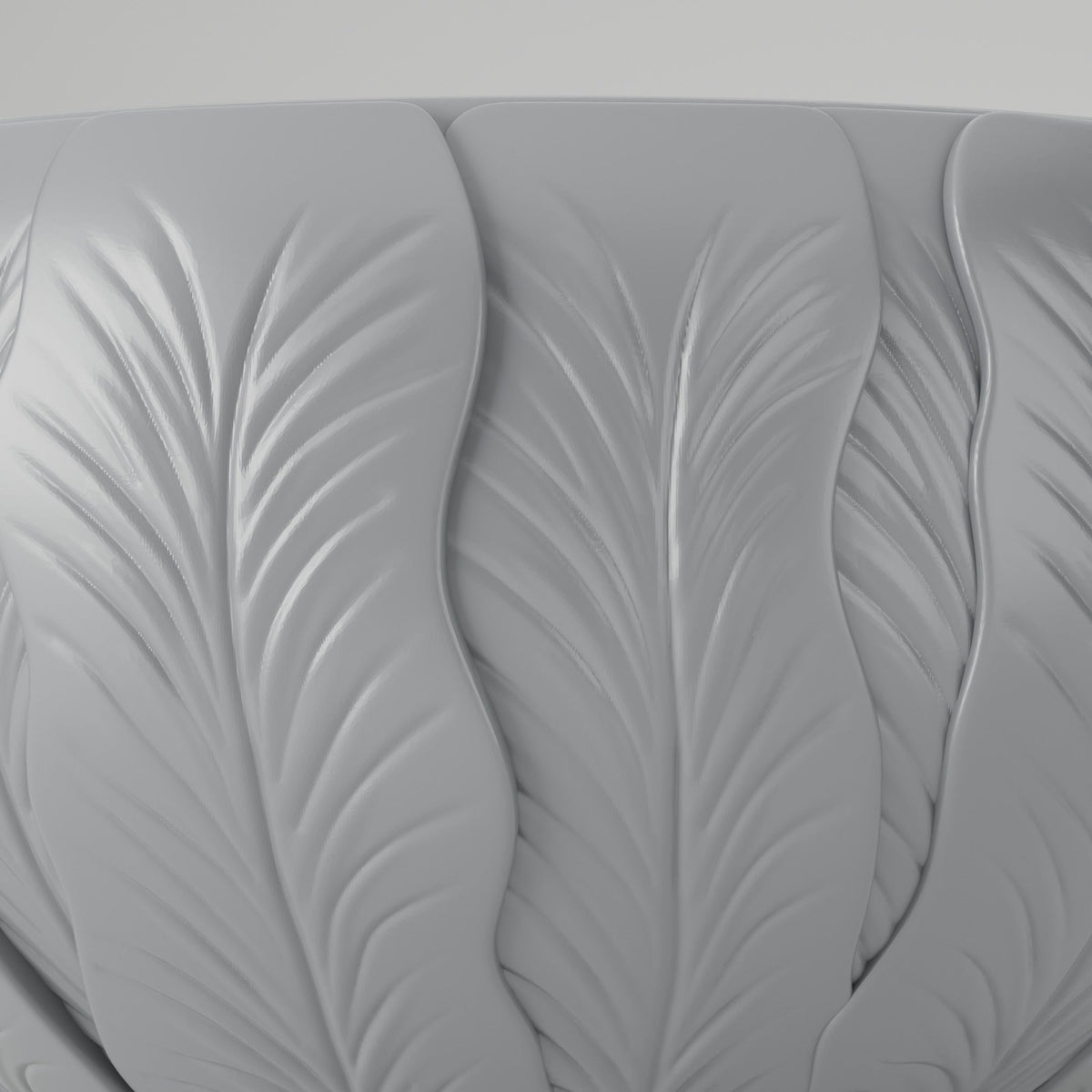 Leaf Nest Bowl – Botanical Leaf-Textured Decorative Bowl - Northern Foundry