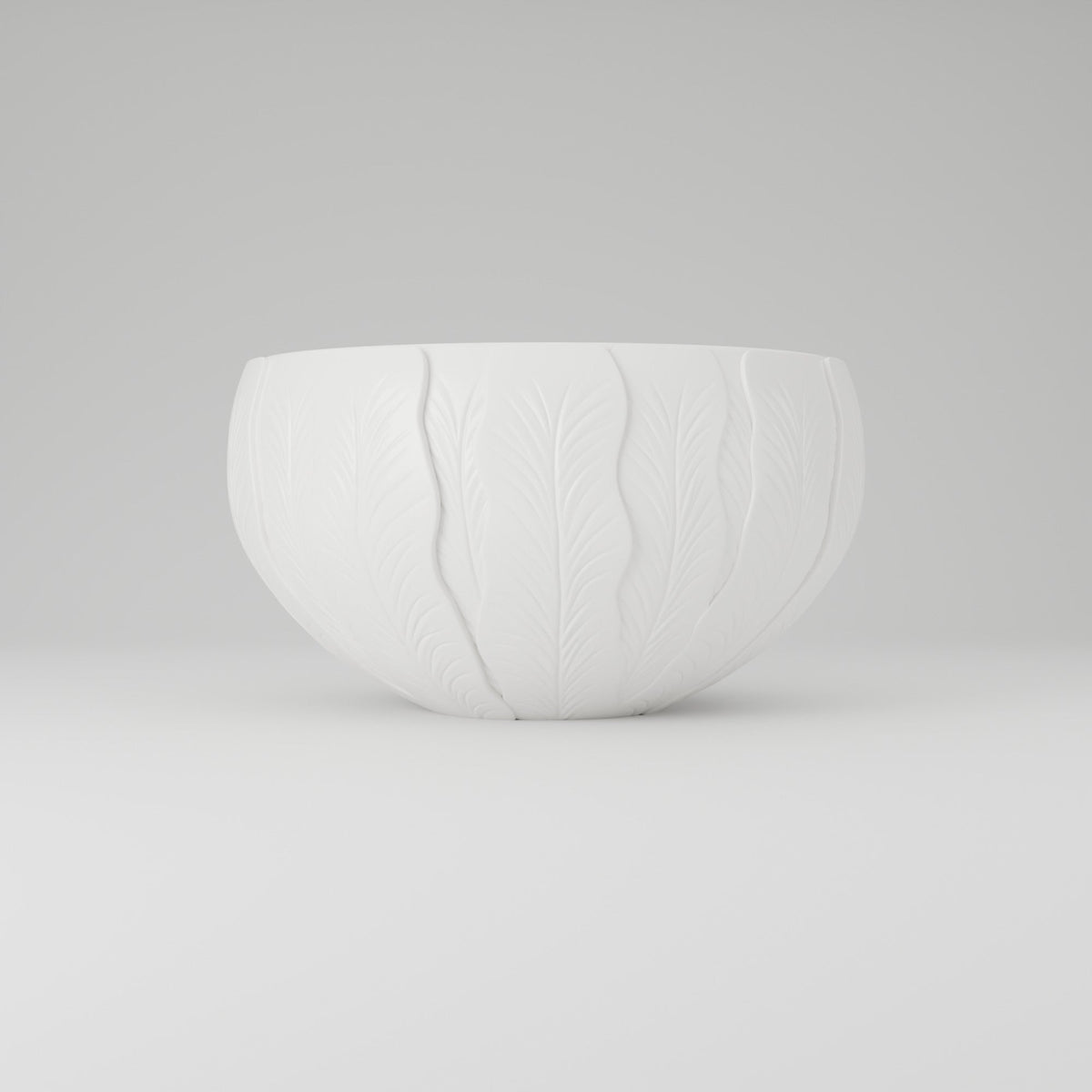 Leaf Nest Bowl – Botanical Leaf-Textured Decorative Bowl - Northern Foundry