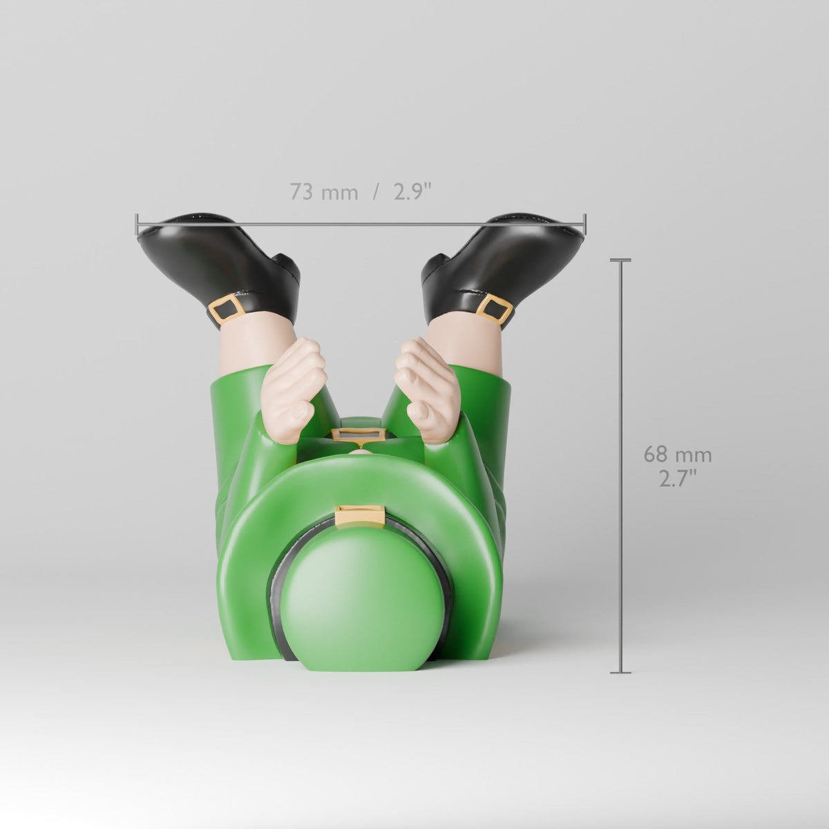 Leprechaun Mini Bottle Holder – St Patrick's Day Holder for a 50 ml Miniature Liquor Bottle - Northern Foundry