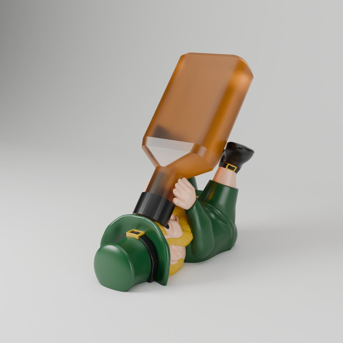 Leprechaun Mini Bottle Holder – St Patrick's Day Holder for a 50 ml Miniature Liquor Bottle - Northern Foundry