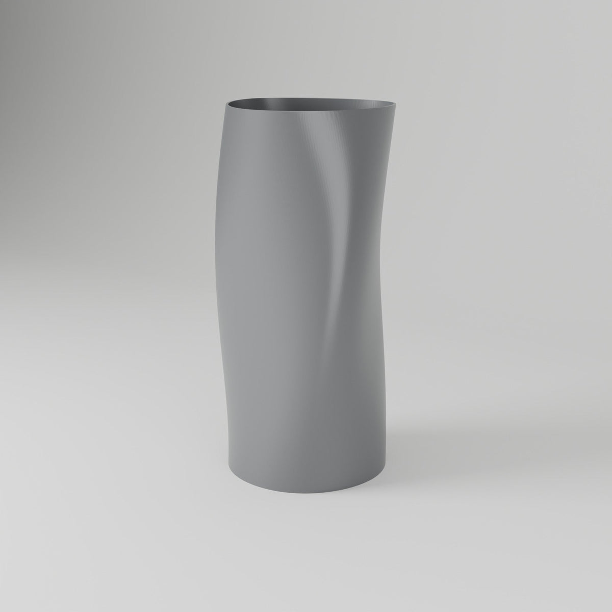 Lilith Twisted Column Vase – Modern Sculptural Vase - Northern Foundry