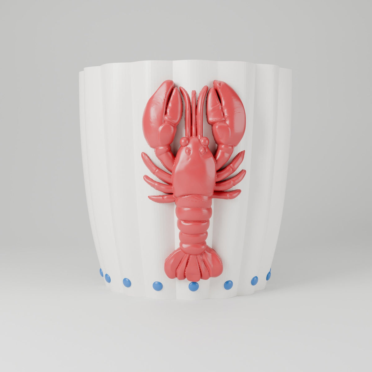 Lobster Seashell Pot – Coastal Lobster Planter - Northern Foundry