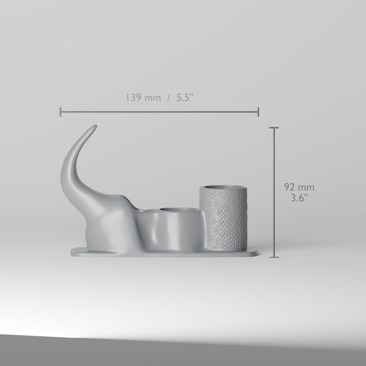 Longhorn Desk Organizer – Western Horn Pen Holder - Northern Foundry
