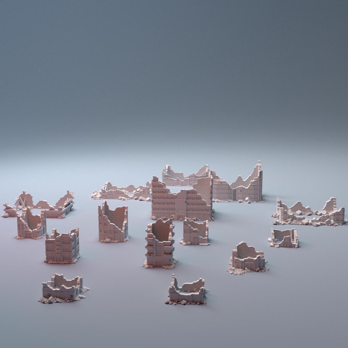 Mecha City Ruins & Streets Expansion - Northern Foundry