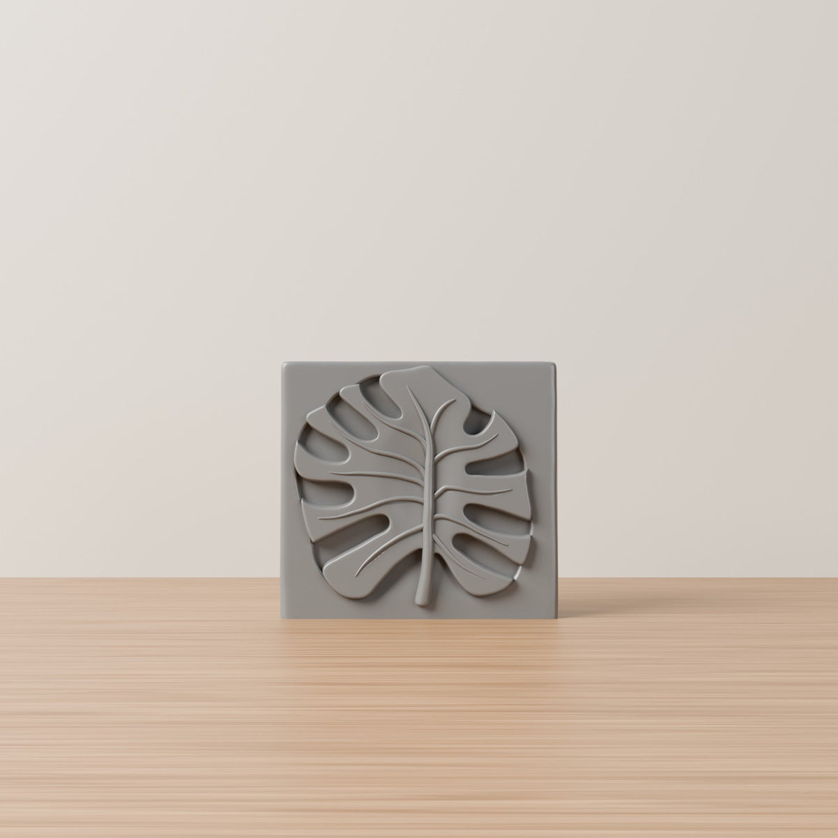 Monstera Leaf Desk Organizer – Botanical Pen and Brush Holder - Northern Foundry