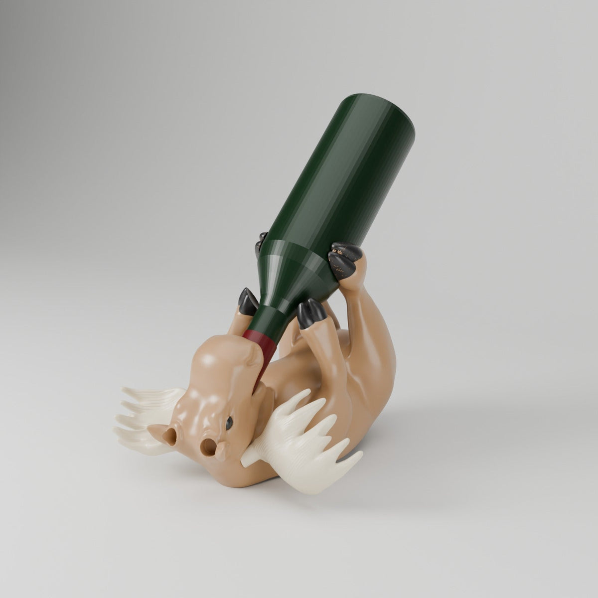 Moose Wine Bottle Holder – Funny Cabin Wine Rack - Northern Foundry