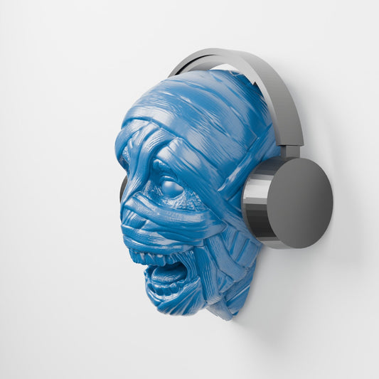 Mummy Head Wall Mount – Spooky Headphone Holder - Northern Foundry