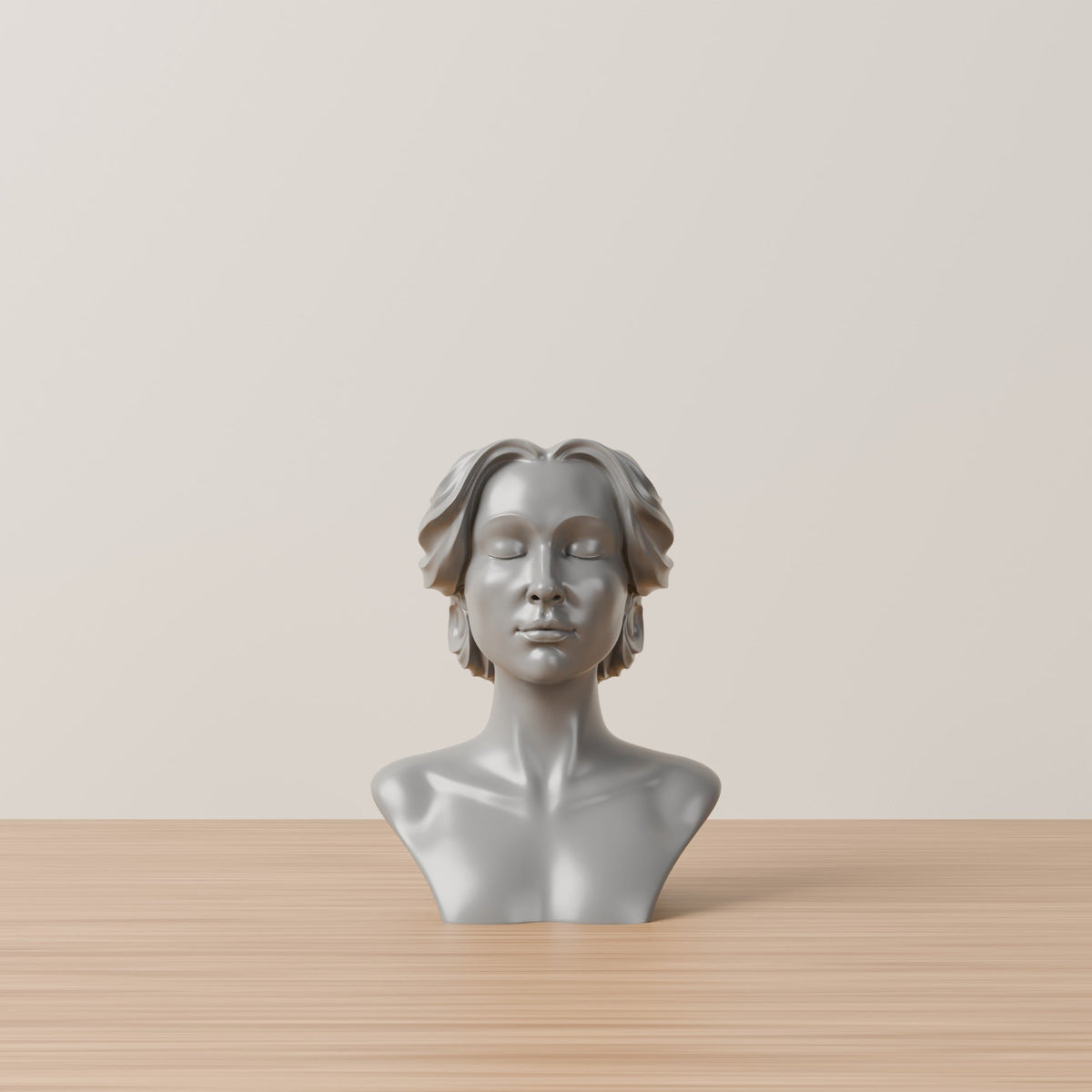 Muse Head Vase – Classic Female Bust Flower Vase - Northern Foundry