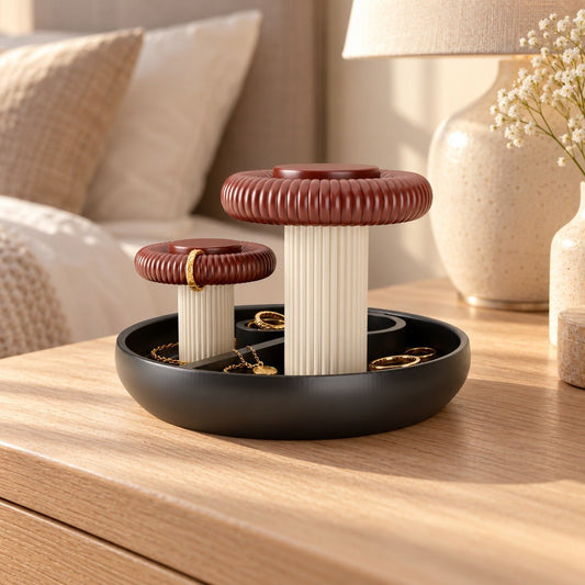 Mushroom Grove Organizer – Ring Dish and Jewelry Tray - Northern Foundry