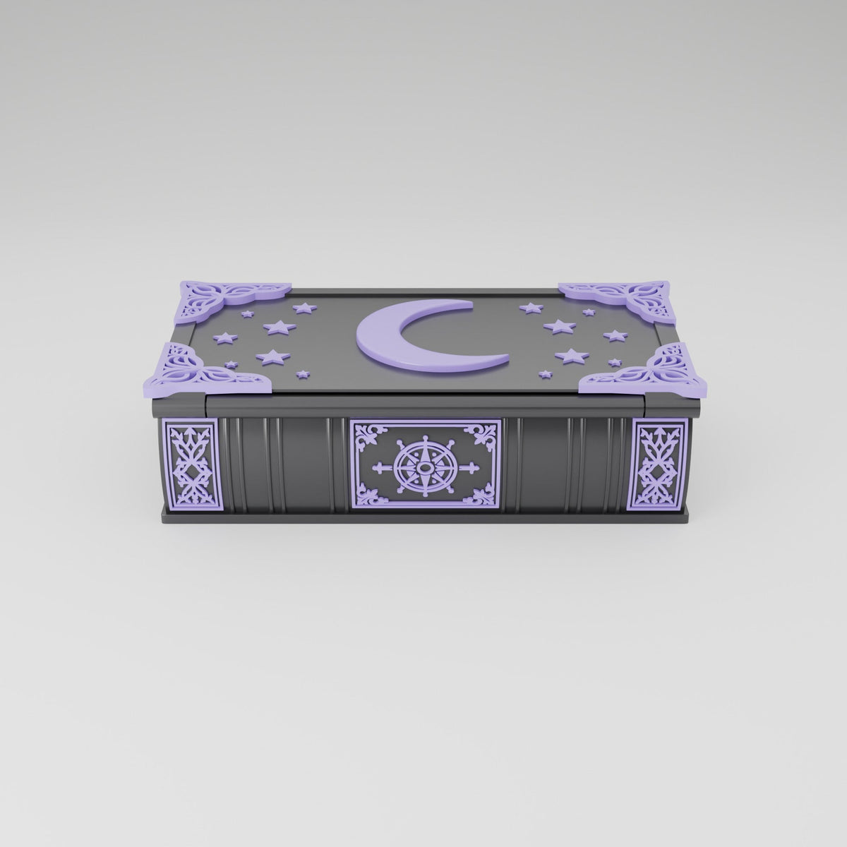 Mystical Moon Trinket Box – Celestial Spell Book Jewelry Box - Northern Foundry