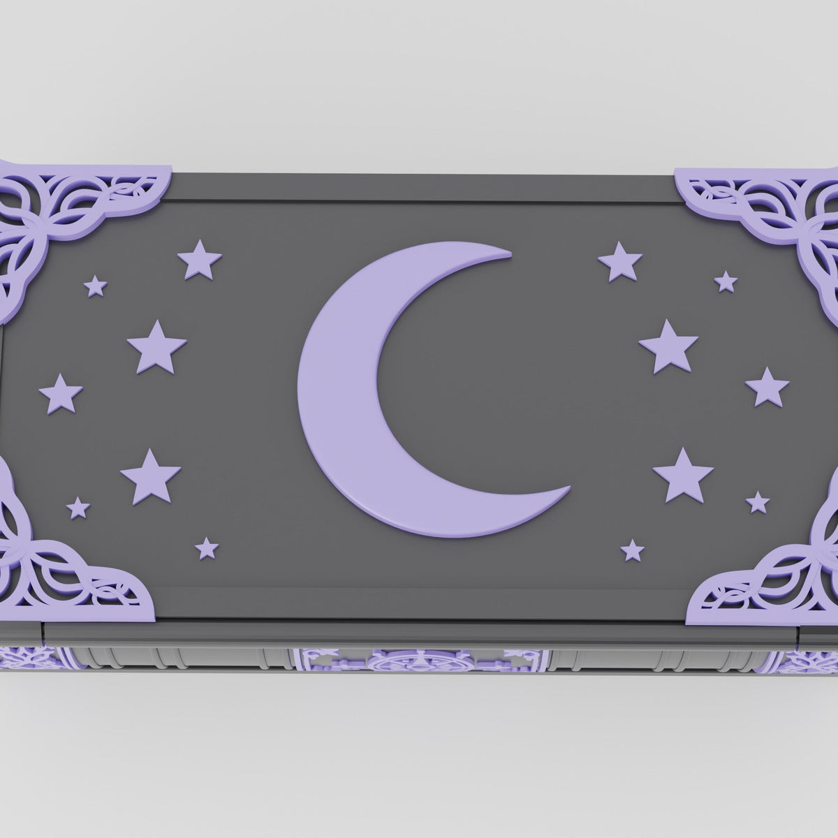 Mystical Moon Trinket Box – Celestial Spell Book Jewelry Box - Northern Foundry