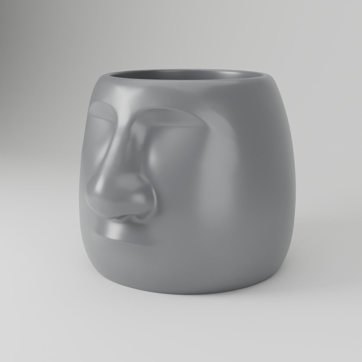 Nosey Buddy Face Vase – Cute Abstract Face Flower Vase - Northern Foundry