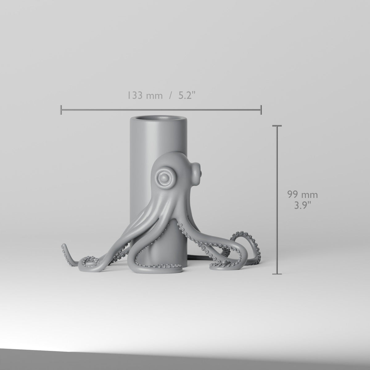 Octopus Tentacle Cup – Toothbrush, Pen and Brush Holder - Northern Foundry