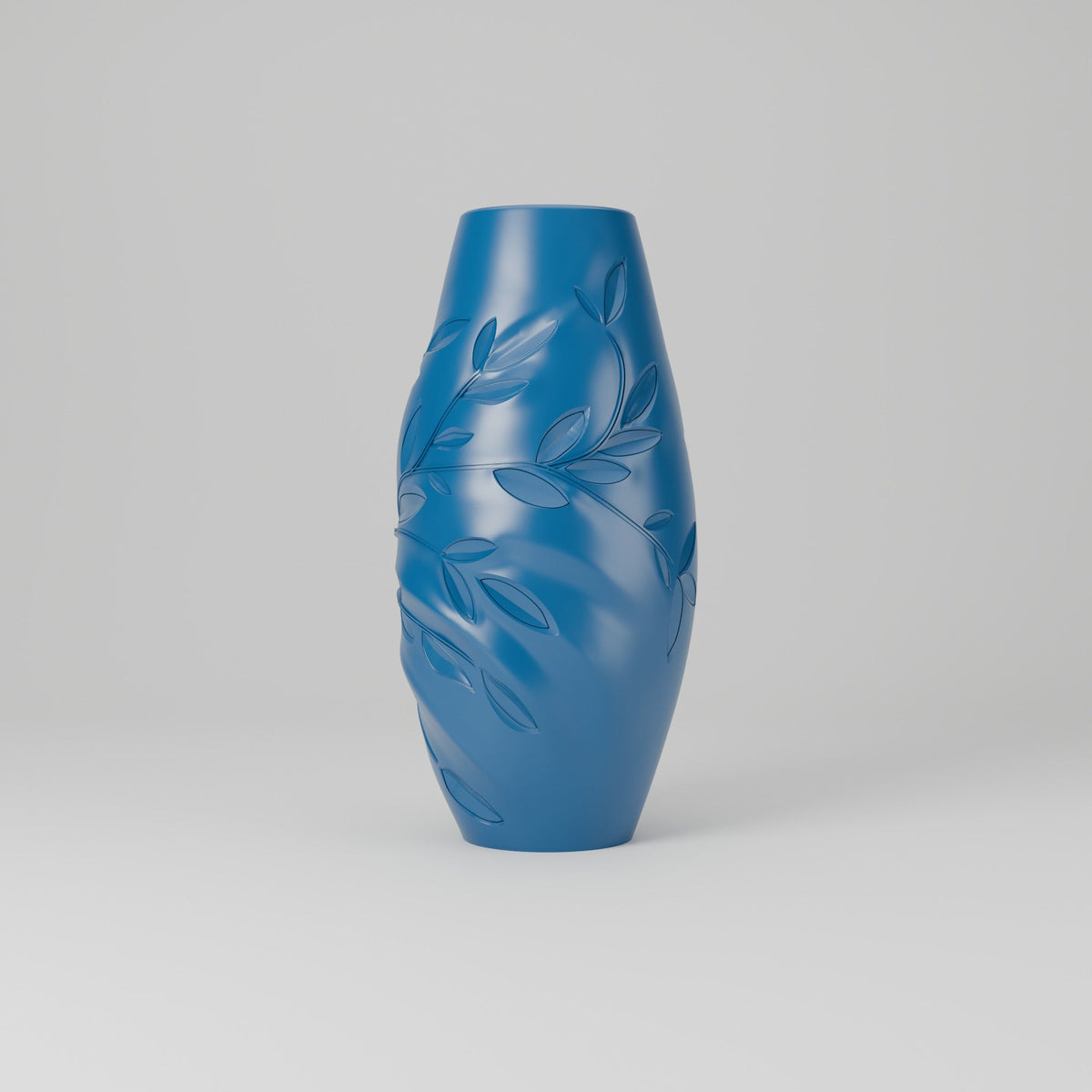 Olive Branch Relief Vase – Modern Sculptural Vase - Northern Foundry