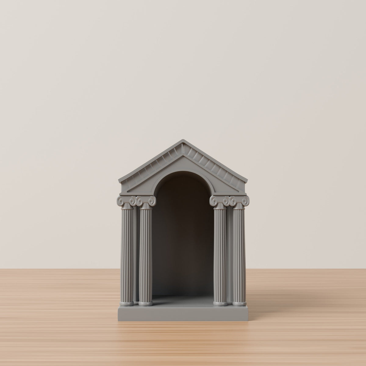 Olympus Tealight Holder – Greek Temple LED Candle Shrine - Northern Foundry