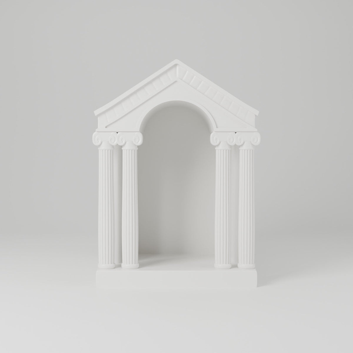 Olympus Tealight Holder – Greek Temple LED Candle Shrine - Northern Foundry