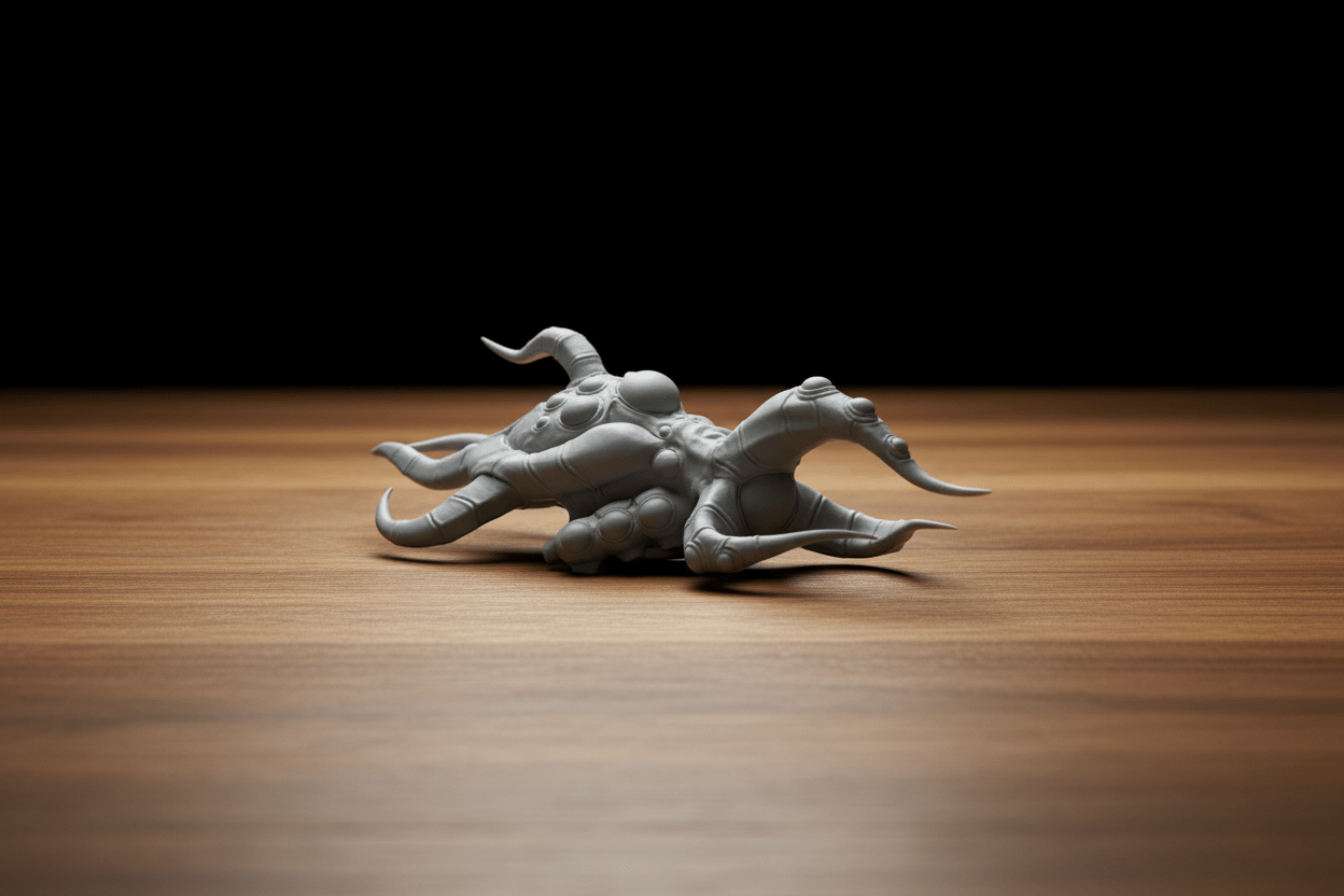 Oq'Uiar Rift Armada | Asymmetrical Alien Spaceships | "The Many" Sci - Fi Fleet | 1:128 Scale Miniatures | 8 Unit Bundle - Northern Foundry