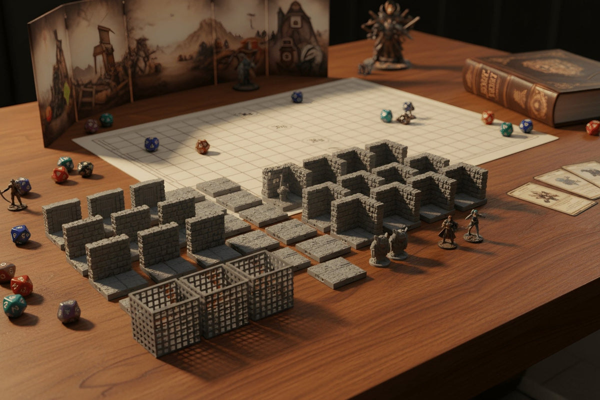 Prison Block Alpha Large Jail – Dragonlock 28mm Terrain - Northern Foundry