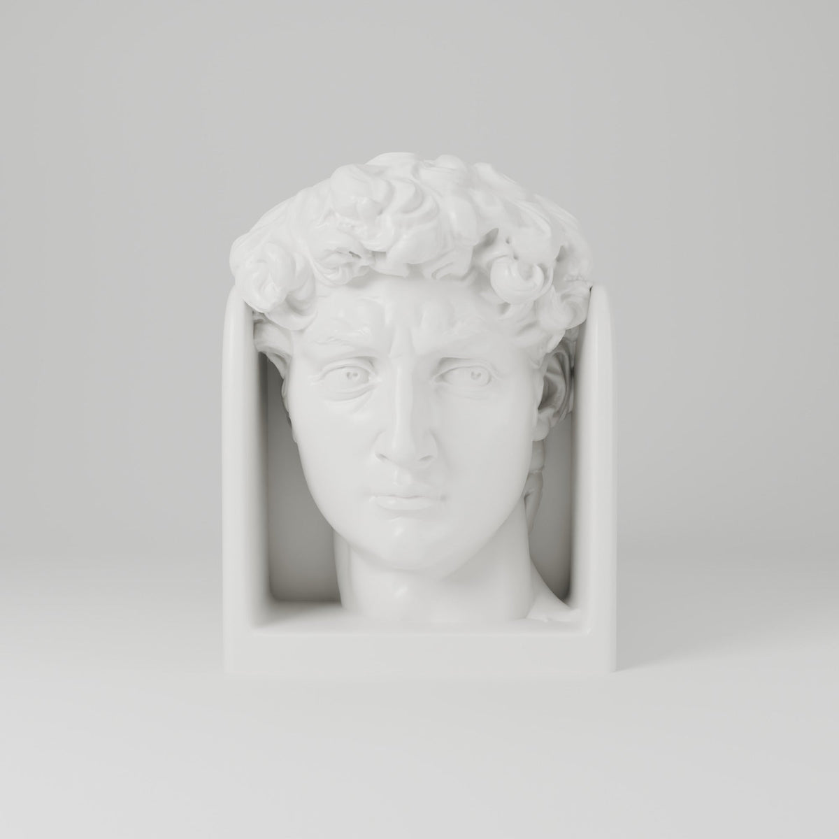 Renaissance Head Pen Holder – Classical Statue Desk Organizer - Northern Foundry