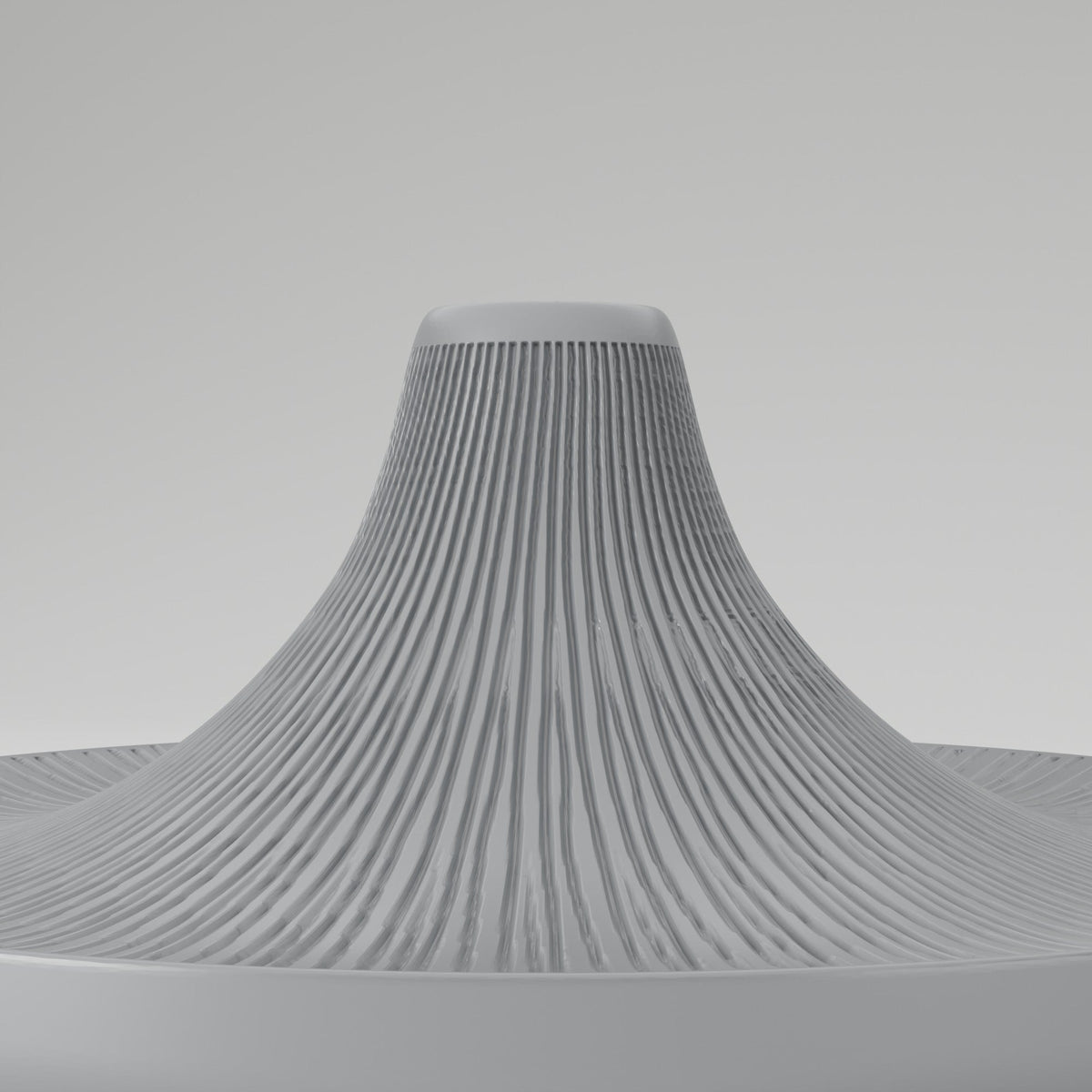 Ripple Bud Vase & Tray – Fluted Volcano Stem Holder - Northern Foundry