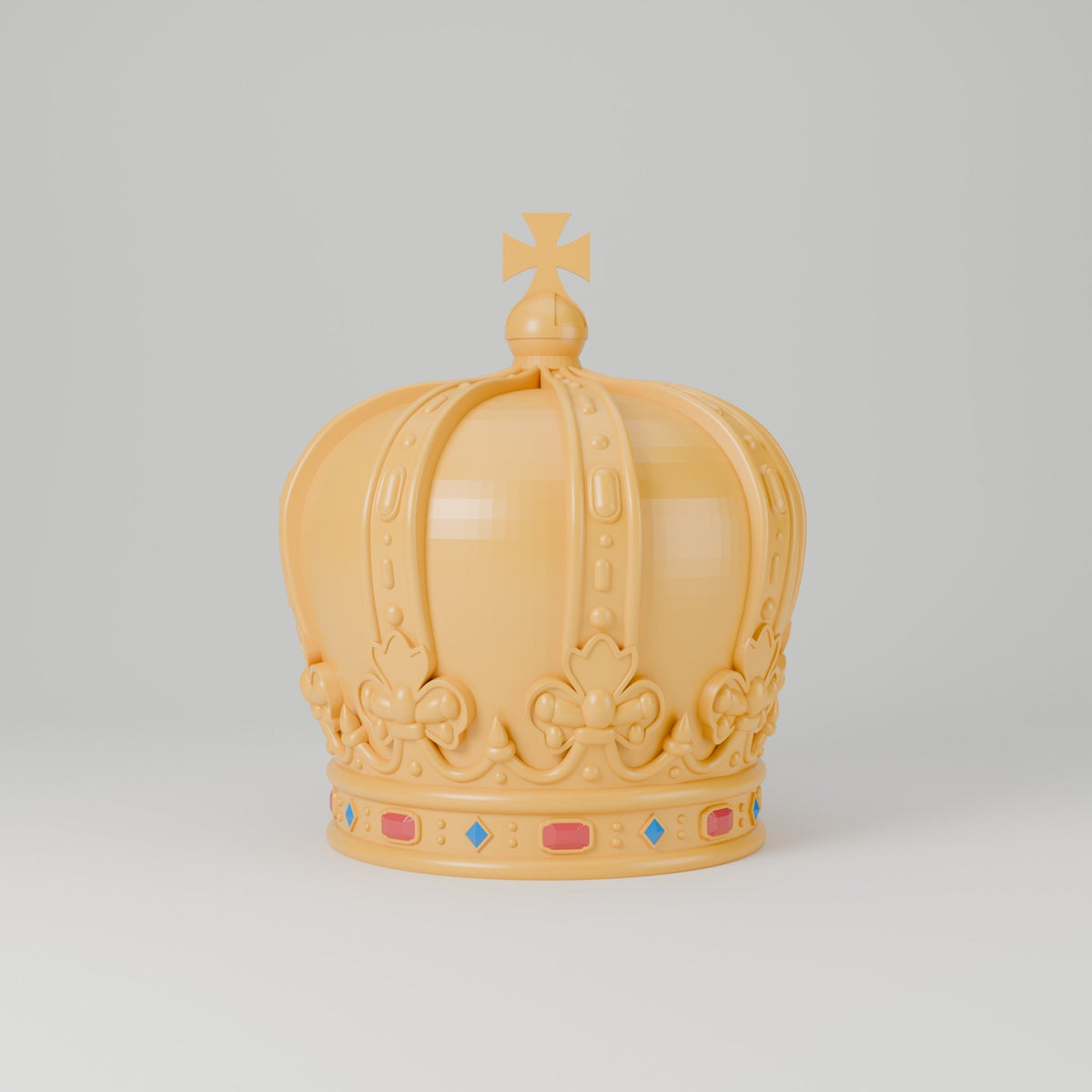Royal Crown Storage Jar – Gold Crown Box with Lid - Northern Foundry