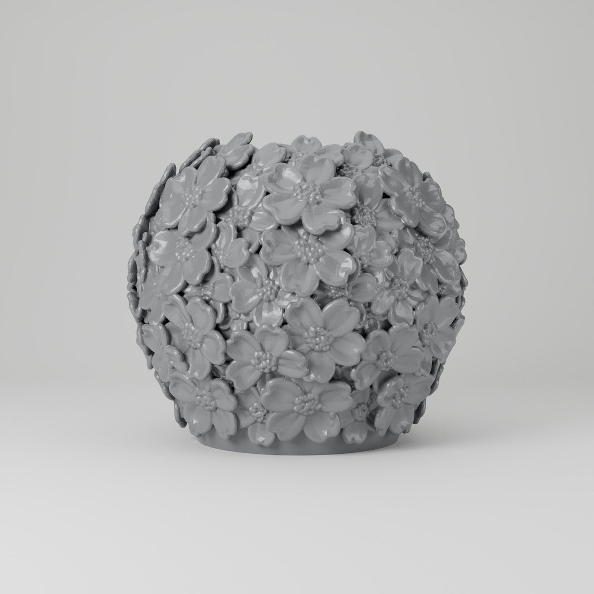 Sakura Blossom Vase – Round Cherry Blossom Flower Vase - Northern Foundry