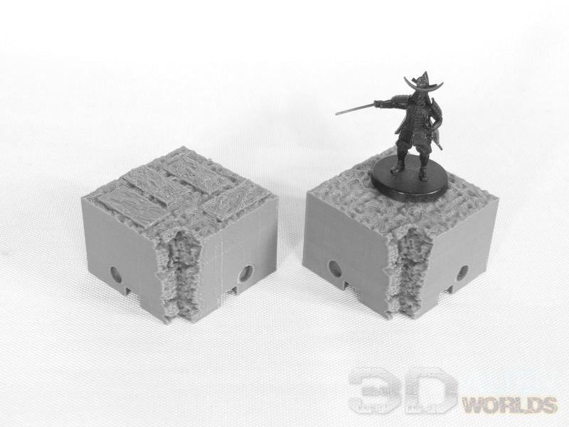 Samurai Canal Set – Modular Feudal Japan Waterways (28mm/32mm/40mm) - Northern Foundry
