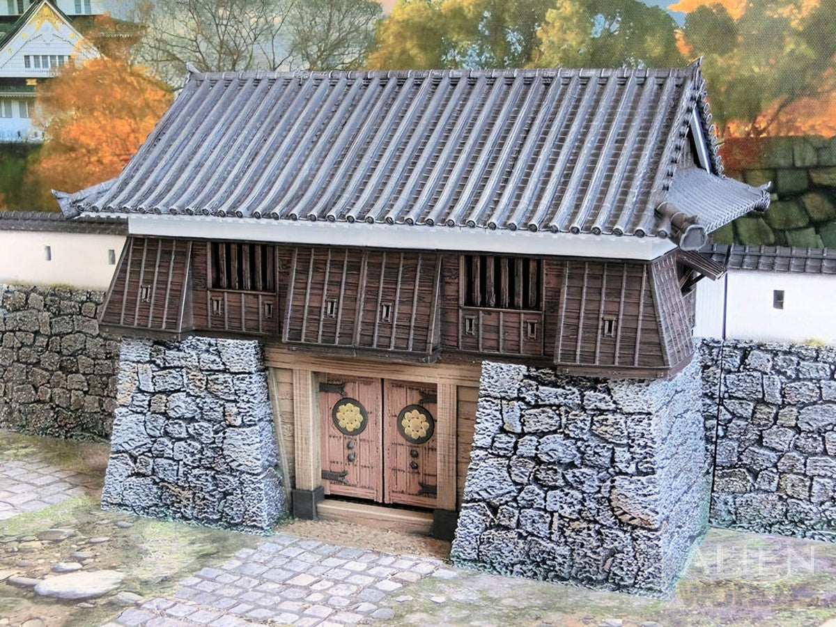 Samurai Castle Gatetower – Fortified Gate Terrain (28mm/32mm/40mm) - Northern Foundry