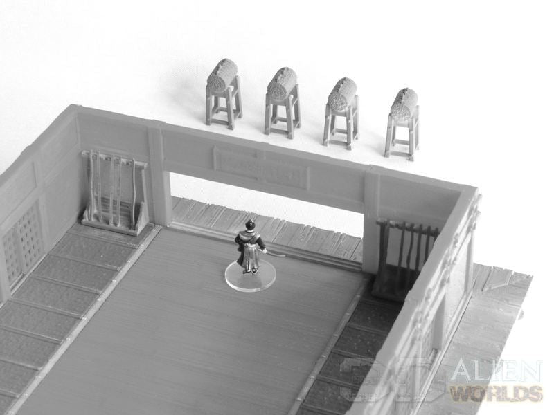 Samurai Dojo – Martial Arts Training Hall (28mm/32mm/40mm) - Northern Foundry