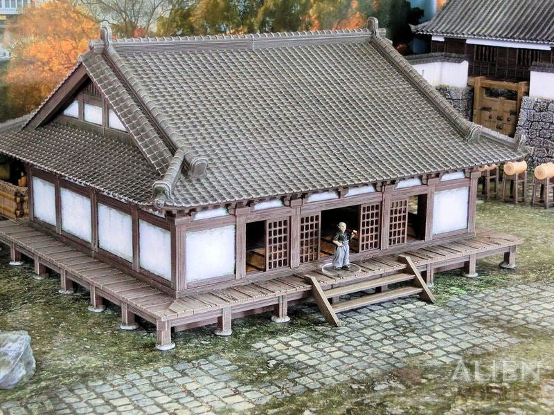Samurai Dojo – Martial Arts Training Hall (28mm/32mm/40mm) - Northern Foundry