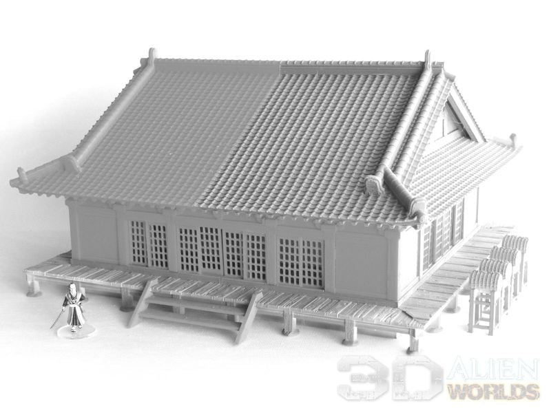Samurai Dojo – Martial Arts Training Hall (28mm/32mm/40mm) - Northern Foundry