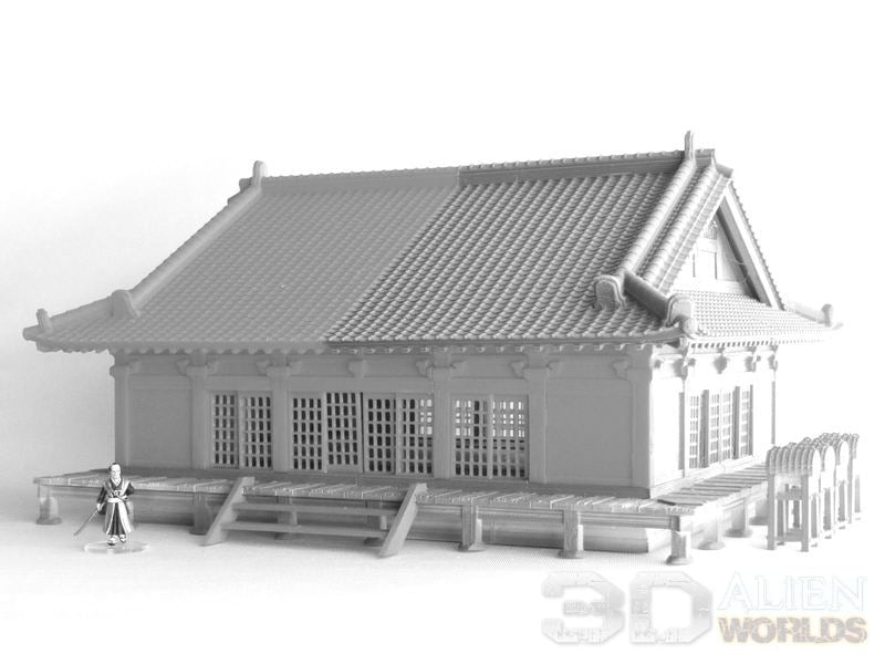 Samurai Dojo – Martial Arts Training Hall (28mm/32mm/40mm) - Northern Foundry
