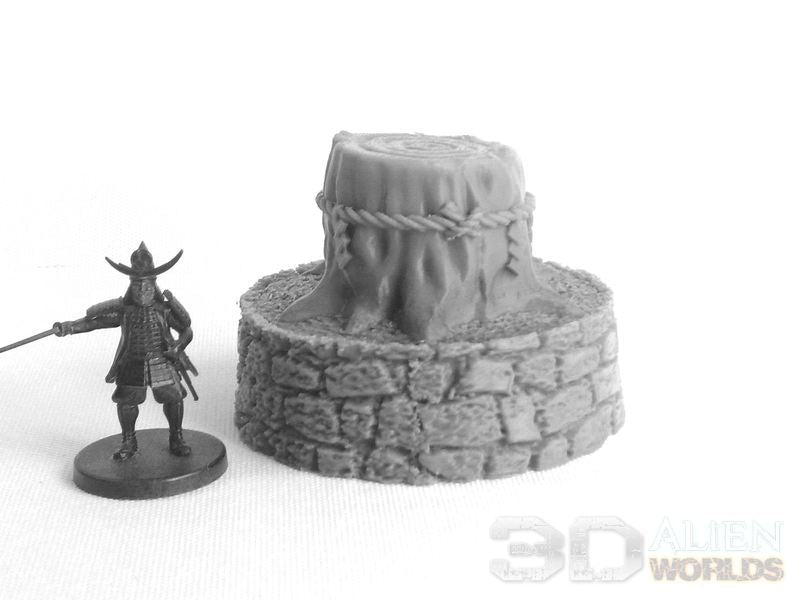 Samurai Shrine Set – Feudal Japan Shinto Shrine Terrain (28mm/32mm/40mm) - Northern Foundry