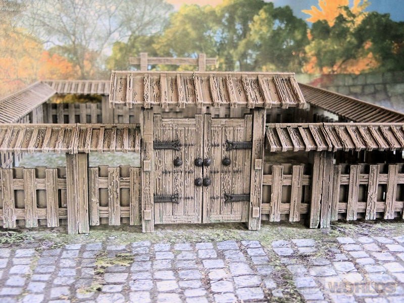 Samurai Walls and Defenses Bundle – Fortify Your Table (28mm/32mm/40mm) - Northern Foundry