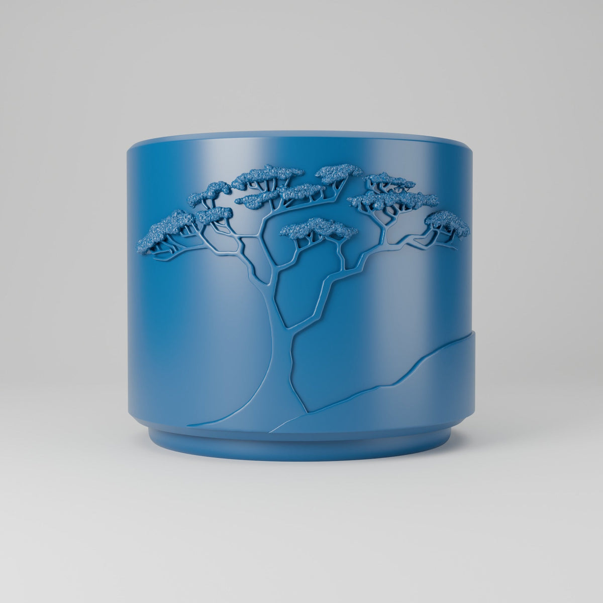 Savanna Tree Planter – Acacia Relief Plant Pot - Northern Foundry